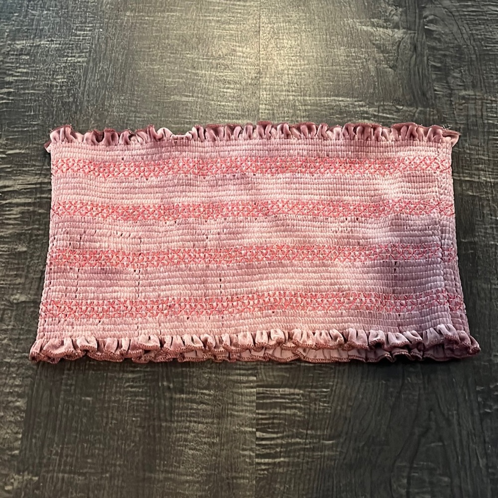 Urban Outfitters Scrunch Tube Top Crop Top